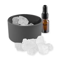 DIFFUSORE IN VETRO E PIETRA
